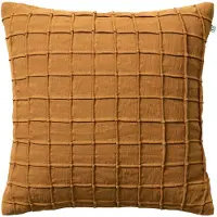 Chhatwal & Jonsson Jammu Kussenhoes 60x60 Cm - Decoratieve kussens & hoezen Linnen Masala Yellow - CC430433-22
