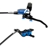 Hope Tech 4 E4 Achterrem Zwart / Blauw Standaard Slang
