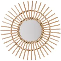 Atmosphera Kids Spiegel - Rotan - Bruin - D58cm