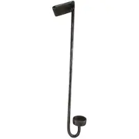 Deco4yourhome - Glashaak - Luikhaak - 50cm - Old Metal - Grijs - Thirza