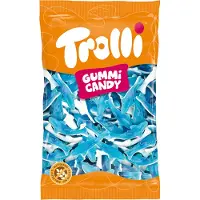 Trolli Blauwe Haaien - zachte fruitgum snoepjes - 1 kg