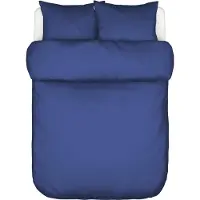 Marc O'Polo Dekbedovertrek Tove Cool Cobalt Percal-260 x 200 / 220 cm | Extra Breed