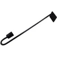 Deco4yourhome - Glashaak - Luikhaak - Maat L - Grey Felt - Jasmijn