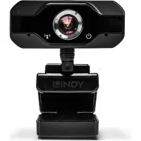 Lindy 43300 webcam 1920 x 1080 Pixels USB 2.0 Zwart