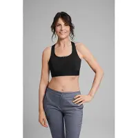 AMOENA Zipper sportprothese bh black L
