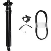 Exaform 900-i Telescopische zadelpen met zwarte interne kabelgeleiding Controle inbegrepen || Maat: 31.6 x 445 x 150
