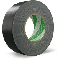 Nichiban 1200 Duct Tape 50mm/50m Zwart - Originele Gaffa Tape Zwart