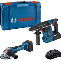 Bosch Professional Gws18v-10p Gbh18v-26 2x5.5pc Lb Elektrische Gereedschapset