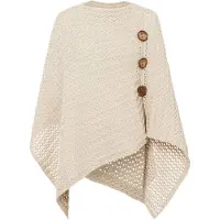 Bonprix Poncho van zacht gebreid materiaal maat 0
