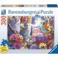 Ravensburger puzzel Night Owl Hoot - Legpuzzel - 300 Large Format stukjes