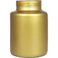 Floran Bloemenvaas - mat goud glas - H20 x D14.5 cm - Vazen