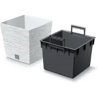 Prosperplast 14l Furu Collection 29.5x29.5x29 Cm Bloempot
