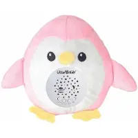 Out of the blue Music Penguin Projector In Box 22 Cm Roze Kinderen
