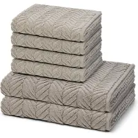 Ross Sonstiges 4 X handdoek 2 X douchehanddoek - in set 6 pack Sensual Skin