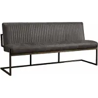 Tower Living Eetkamerbank Ferro 155 cm - Antraciet