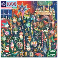 Eeboo - Puzzle 1000 pcs - Holiday Ornaments - (EPZTHYO)