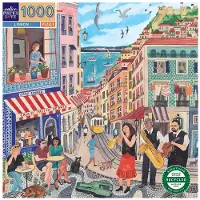 Eeboo Lisbon (epztlsb) Puzzle 1000 Pieces Veelkleurig Kinderen