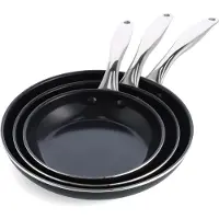 Dagelijkse Kost door Jeroen Meus - koekenpannenset 3-delig ø20+24+28cm - inductie - PFAS-vrij