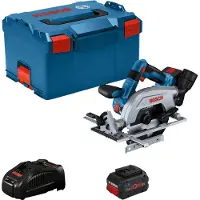 Bosch Professional 06016C1102 Professional GKS 18V-57-2: Accu-cirkelzaagset, 18,0 V, met 2 accu's
