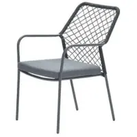 Garden Impressions Dido Dining Tuinstoel Black