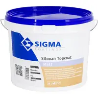 Sigma Siloxan Matt | Matte Gevelverf 10 LTR - Wit