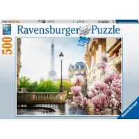 Ravensburger puzzel Lente in Parijs - Legpuzzel - 500 stukjes