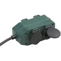 Meister Stekkerblok 4V Ip44 2M Gr/Zw - WU7430940