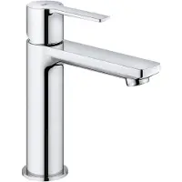 GROHE Lineare Wastafelkraan S - Lage uitloop - Chroom - AquaCalibrator