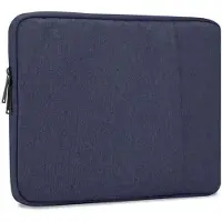 Cadorabo Stoffen laptoptas 15.6 Inch (15.60", Universeel), Laptoptas, Blauw