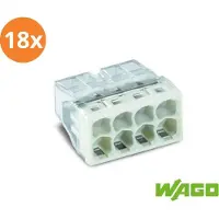 Wago compact lasklem 2273-208 8 voudig (18 stuks)