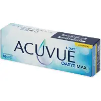 Acuvue Oasys Max 1-Day Multifocal 30 pack (-0.75), Daglenzen, Contactlenzen, Johnson & Johnson