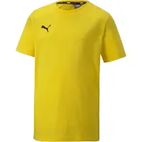 Puma Teamgoal 23 Casuals Short Sleeve T-shirt Geel 5-6 Years Jongen