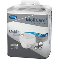 Hartmann Premium Mobile 10 Druppels Medium 2421 Ml Absorptie 14 Stuks