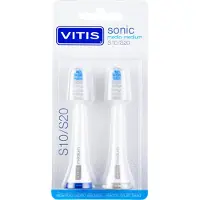 Dentaid Vitis 1791948 Elektrische tandenborstel, Sonic, zachte borstelkop
