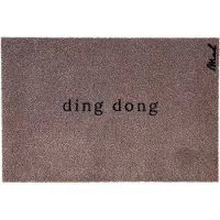 Mad About Mats - Anna - deurmat - ding dong - schoonloop/scraper - wasbaar - 50x75cm