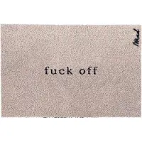Mad About Mats - Alicia - F*ck Off - deurmat - schoonloop/scraper - wasbaar - 50x75