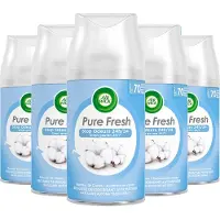 Air Wick Freshmatic Pure Fresh - Zachtheid van Katoen - Navulling - 5 stuks - Voordeelverpakking