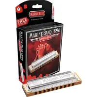 Hohner Marine Band 1896 Natural Minor Harmonica B