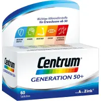 Haleon Centrum Generation 50+ tabletten, 60 stuks