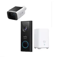Eufy Bundle Doorbell 2K + S220