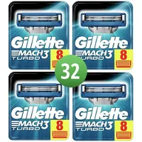 Gillette Combi Scheermesjes Mach3 Turbo 32 scheermesjes