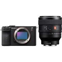 Sony A7C R systeemcamera Zwart + 50mm f/1.4 GM