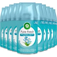 Air Wick Freshmatic Luchtverfrisser - Pure Fresh Lentedauw - 10 Stuks - Voordeelverpakking