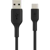 Belkin BoostCharge USB-A Naar USB-C Kabel 15 Centimeter Zwart