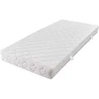 vidaXL Matras met een wasbare hoes 200x180x17 cm H3