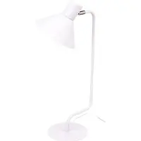 Orion Bureaulamp Viktoria, wit / opaal, Woon-/ Eetkamer, metaal, Modern, bureaulamp
