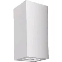 Orion Wandlamp Cube, dimbaar, wit / opaal, Hal, Keramiek, Modern, wandlamp