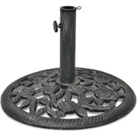 vidaXL Parasolvoet 12 kg 48 cm gietijzer