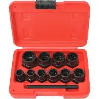 vidaXL Boutverwijdering set 11-delig staal