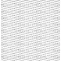 vidaXL Draadhek 100x85 cm 45x20x4 mm roestvrij staal